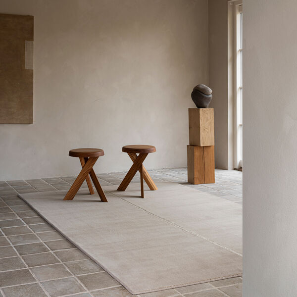 Faded Noren Rug, cream, Linie Design