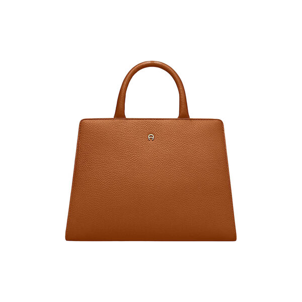 Cybill Handbag M, cognac brown, Aigner