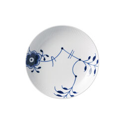 Moderner Teller Blau Mega Gerippt &Oslash; 20 cm, Royal Copenhagen