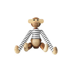 Affe x Nørgaard auf dem Strøget, klein, weiß/schwarz, Kay Bojesen Denmark