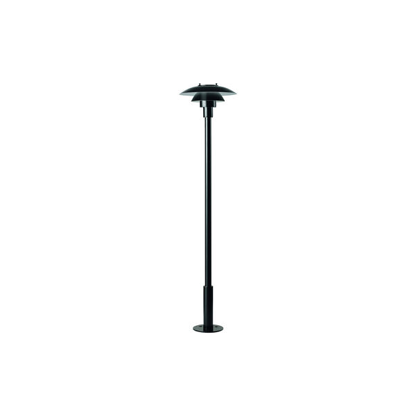 PH 3-2&frac12; Bollard, black, Louis Poulsen