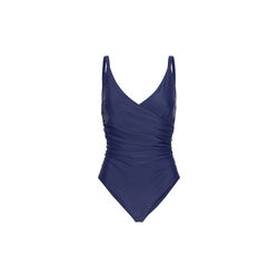 Medewi draperet Badeanzug, ozeanblau, Cartel Copenhagen