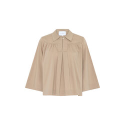 Vilma Shirt, dark sand, LA RŌUGE