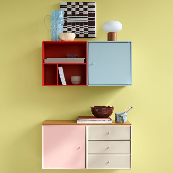 Montana Mini Doppeldeckplatte, 142 amber, Montana Furniture