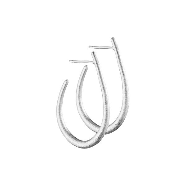 &Oslash;reringe, silver, Pure by Nat