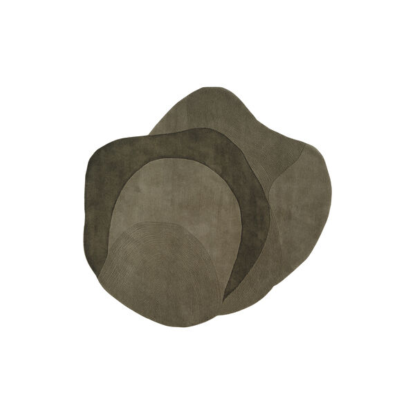 Optical Web gulvt&aelig;ppe, forest, Linie Design