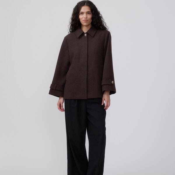 Ofiamd jacket, dark coffee, Modström