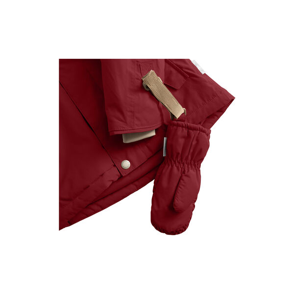 MATCORDT Fleece Lined Mittens, red merlot, Mini A Ture
