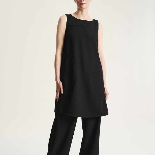 Sayaka sleeveless dress, black, BITTE KAI RAND