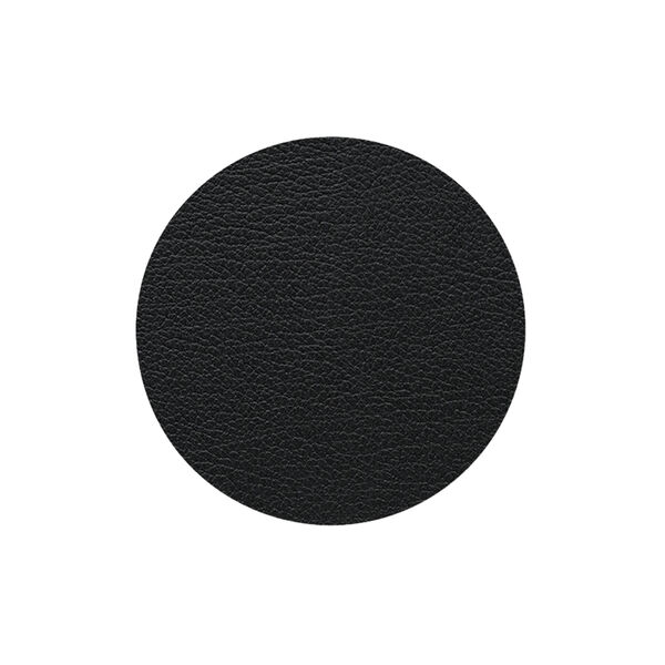 Bull glass mat Circle, black, LIND DNA