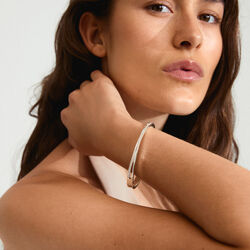 KIRA Bracelet, silver plated, Pilgrim