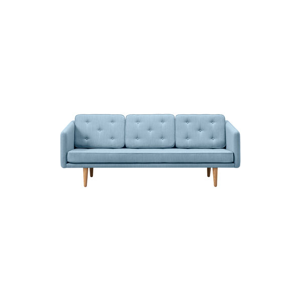 FF2003 No. 1 Sofa 3P, mood 3103/smoked oak stained, Fredericia Furniture