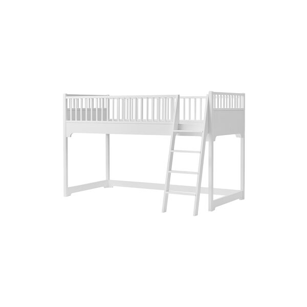 Seaside Classic Low Loft Bed 90x200 cm, Oliver Furniture