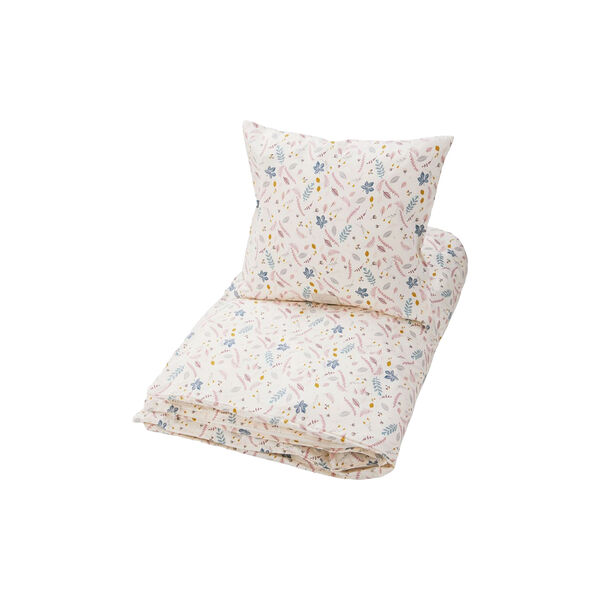 2-teilige Baby-Bettwäsche, pressed leaves rose, Cam Cam Copenhagen