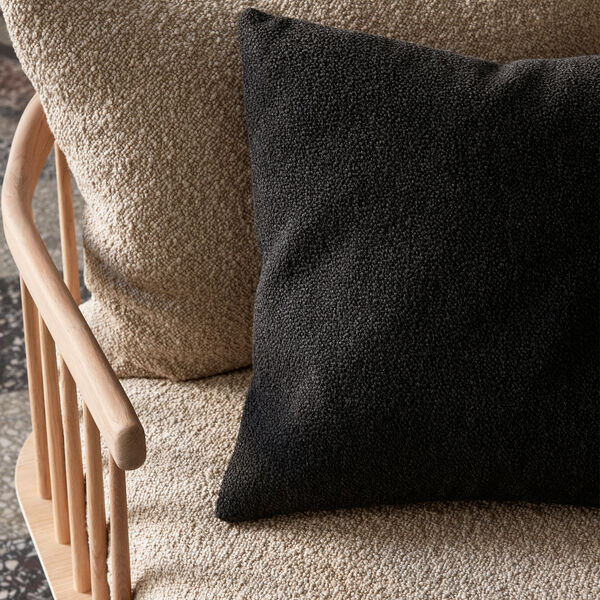 Collect SC28 Boucl&eacute; Cushion, moss, &Tradition