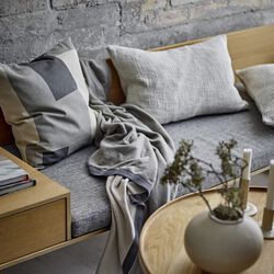 Boucl&eacute; Cushion, beige, S&ouml;dahl