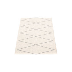 Max Plastic Rug, grey/vanilla, Pappelina