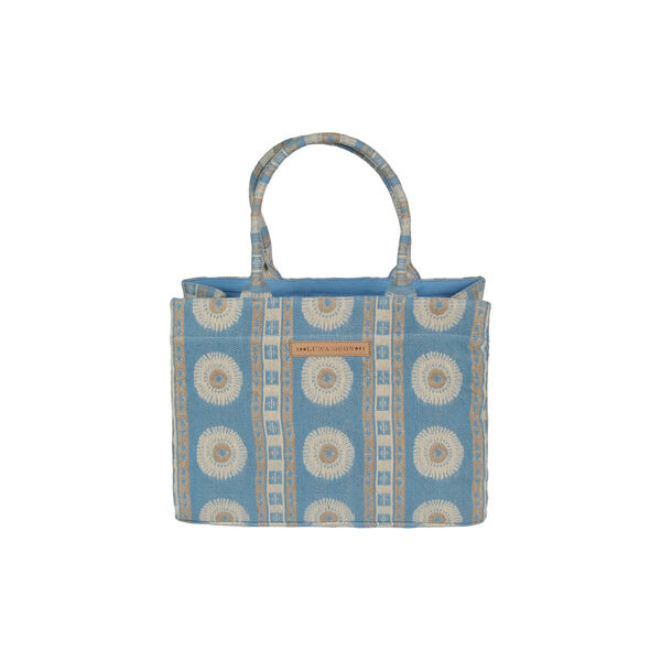 Palma Mid Tote, aquamarine, Luna Moon