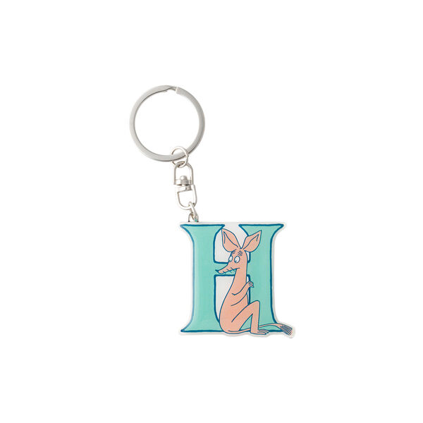Alphabet keychain H, Moomin Arabia