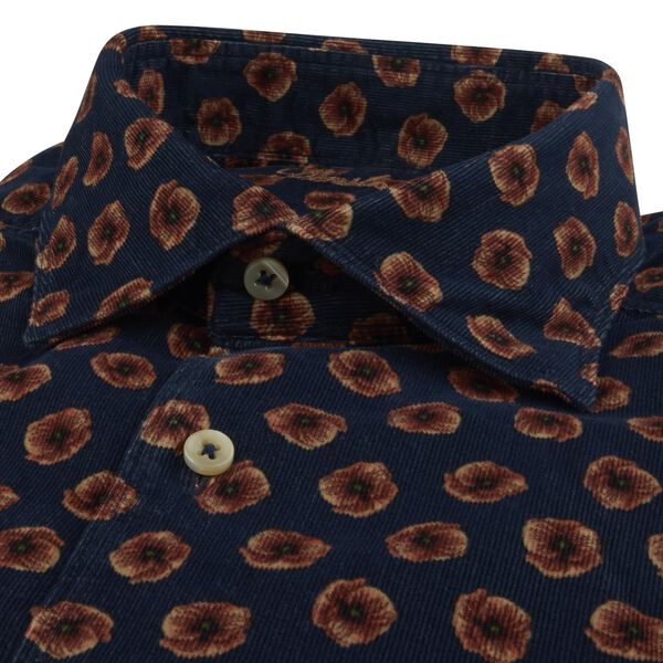 Regular C72 RC cuff Casual, navy pattern, Stenströms