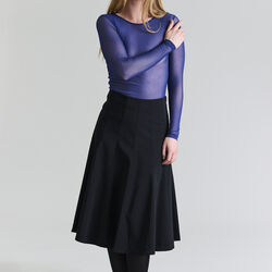 Magic stretch langer Rock, black, BITTE KAI RAND