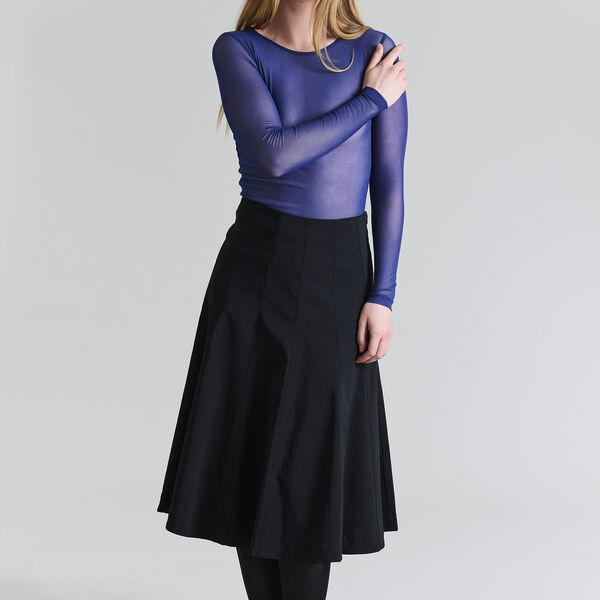 Magic stretch langer Rock, black, BITTE KAI RAND