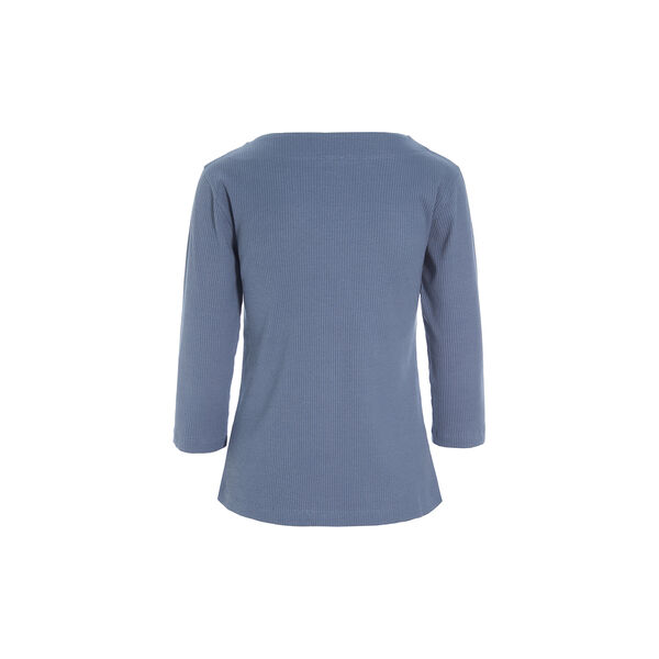 Naibu Rippbluse mit 3/4-&Auml;rmeln, Moonstone, BITTE KAI RAND