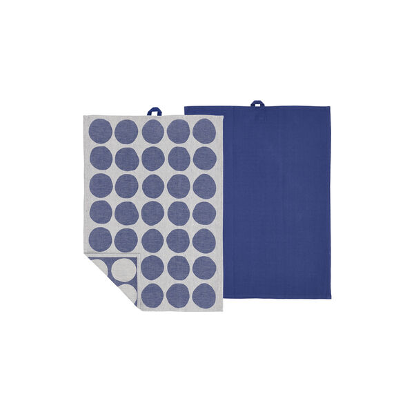 Bubbles Tea Towel, royal blue, S&ouml;dahl