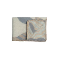 Vogel und Fisch Babyplaid, grau/beige, Røros Tweed