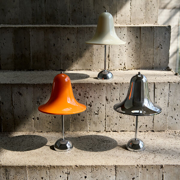Pantop Portable Table Lamp, vivid orange, Verpan