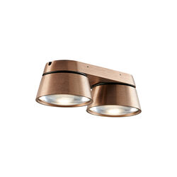 VANTAGE 2 Ceiling Light, rose gold, LIGHT-POINT