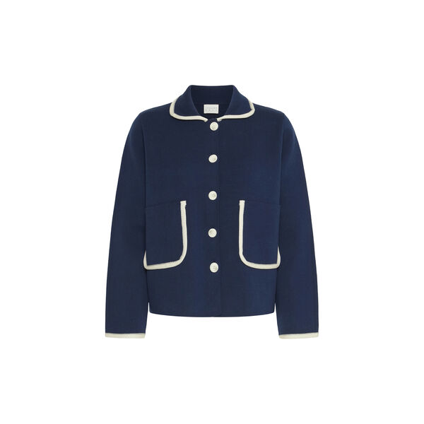 IRUMA Cardigan, maritime blue, Atelier R&ecirc;ve