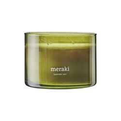 Scented Candle, lavender rain, Meraki