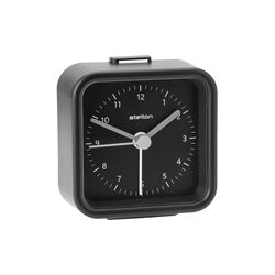 Okiru Alarm Clock, black, Stelton