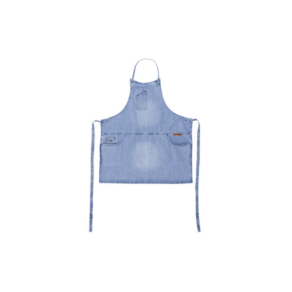 Five Pockets Apron, washed indigo Five Pockets Apron, washed indigo, Dutchdeluxes