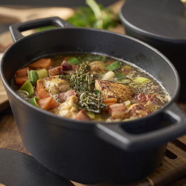 Cast iron pot oval, HOLM