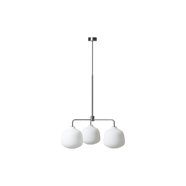 Holborn 3 Chandelier, steel, Rubn