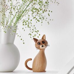 Katten Lucky Holzfigur, Spring Copenhagen