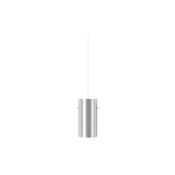Tube Pendant, brushed aluminium, MOEBE