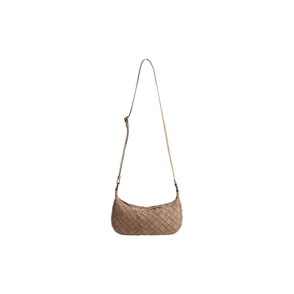 Mini MuseMBG Tasche Sue. Flechtmuster, mocha mousse, Markberg