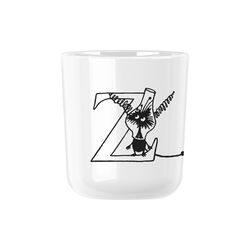 Moomin ABC Tasse Z, moomin white, RIG-TIG