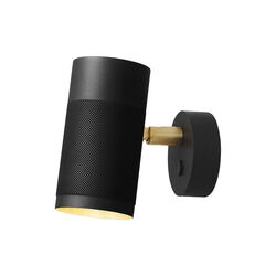 Patrone Wall Lamp Small, black-browned brass, Thorup Copenhagen