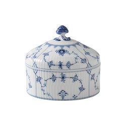 Musselmalet Gerippt Bonbonniere, Royal Copenhagen