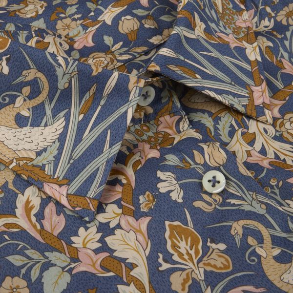 Siri Shirt, blue pattern, Stenstr&ouml;ms