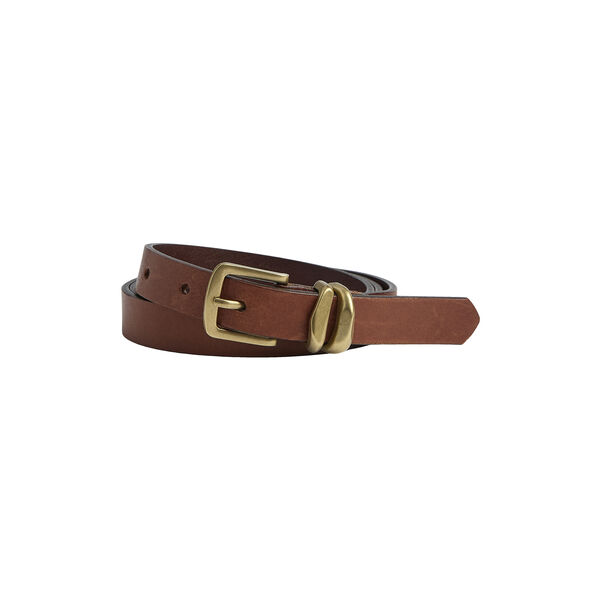KinsleyMBG Belt, cognac w/br. gold, Markberg