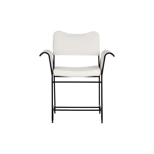 Tropique Esszimmerstuhl ohne Fransen, Leslie Limonta 06/klassisches Schwarz, GUBI