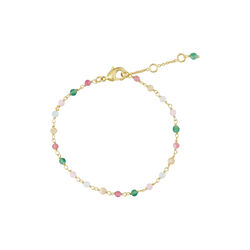 Bracelet with natural stone, multi, Pure by Nat