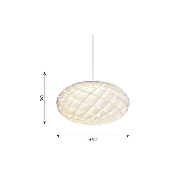 Patera Oval pendant, Louis Poulsen