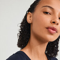 LYSANDRA Studs, gold plated, Pilgrim