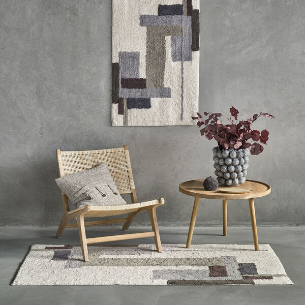 Dras Vase/Übertopf, Miragegrau, Villa Collection